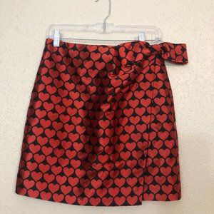 NWOT J.Crew Heart Skirt